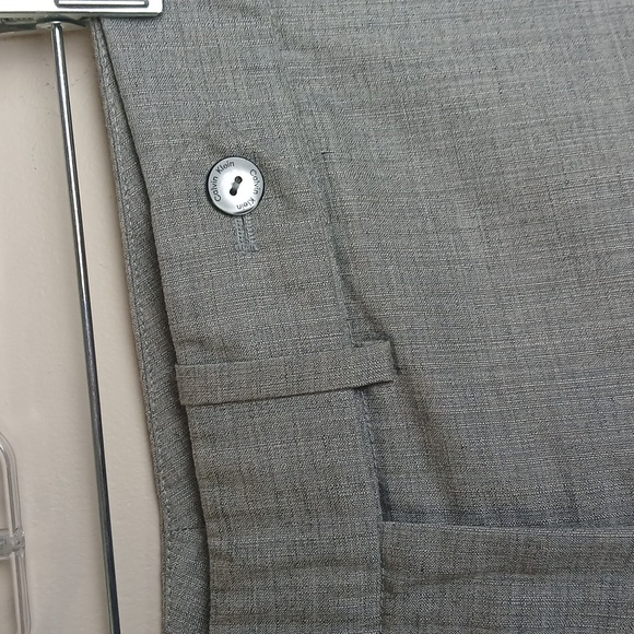 Calvin Klein Steel gray Soft Trouser Size 6 work office pants - Picture 2 of 8